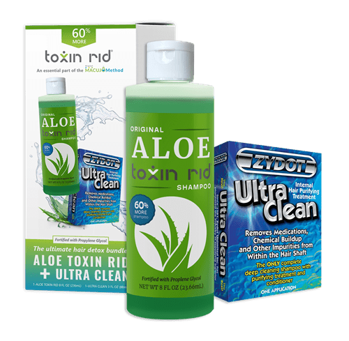 Aloe Toxin Rid Shampoo with Zydot ultra clean clarifying shampoo & conditioner